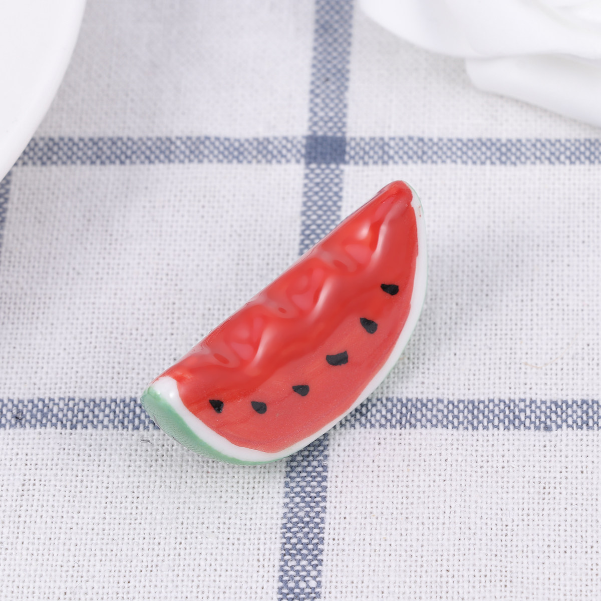 Chopstick Rest Ceramic - 6Pcs Watermelon Shaped Ceramic Chopsticks Rack
