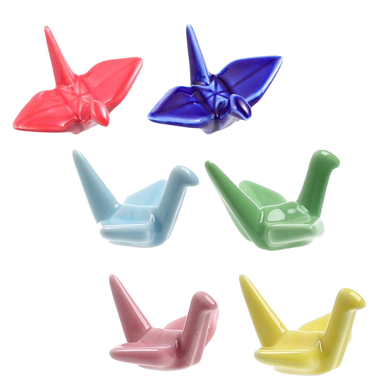 Chopstick Rest Ceramic - 6Pcs Smooth Surface Ceramic Chopsticks Holder