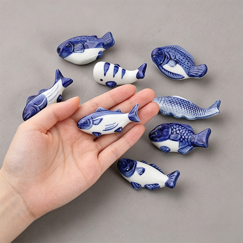9pcs Ceramic Chopstick Rest Cu - Chopstick Rest Ceramic のレビューと価格