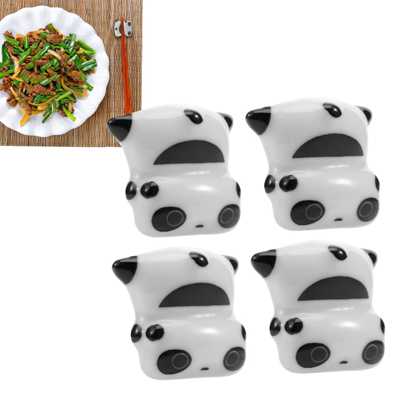 Panda Chopstick Rest Crafts Ta - Chopstick Rest Ceramic のレビューと価格