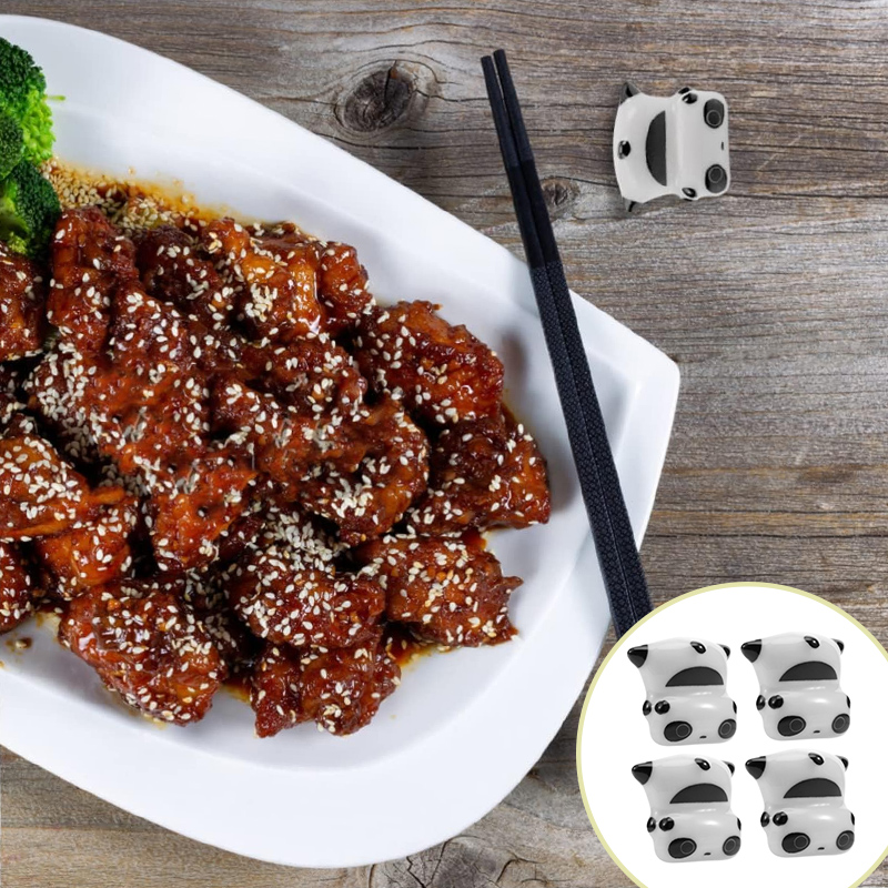 Panda Chopstick Rest Crafts Ta - Chopstick Rest Ceramic のレビューと価格