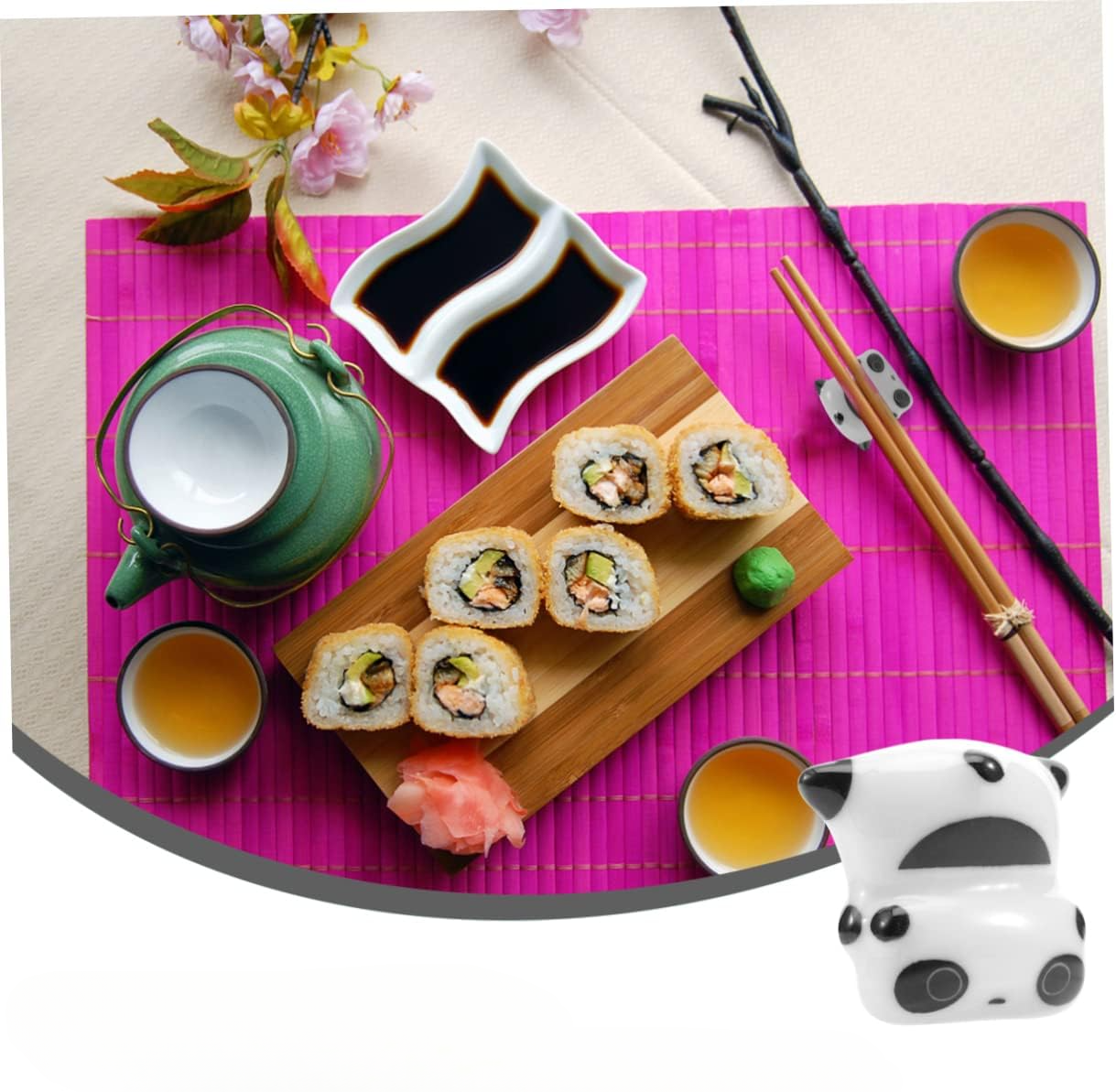 Panda Chopstick Rest Crafts Ta - Chopstick Rest Ceramic のレビューと価格