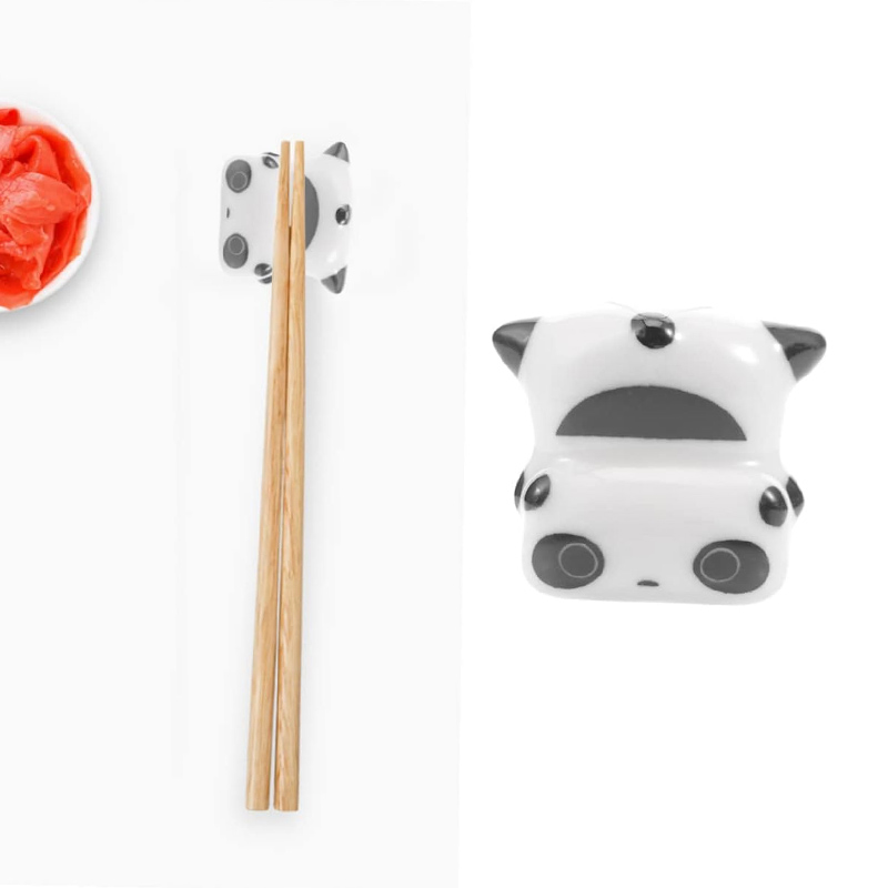 Panda Chopstick Rest Crafts Ta - Chopstick Rest Ceramic のレビューと価格