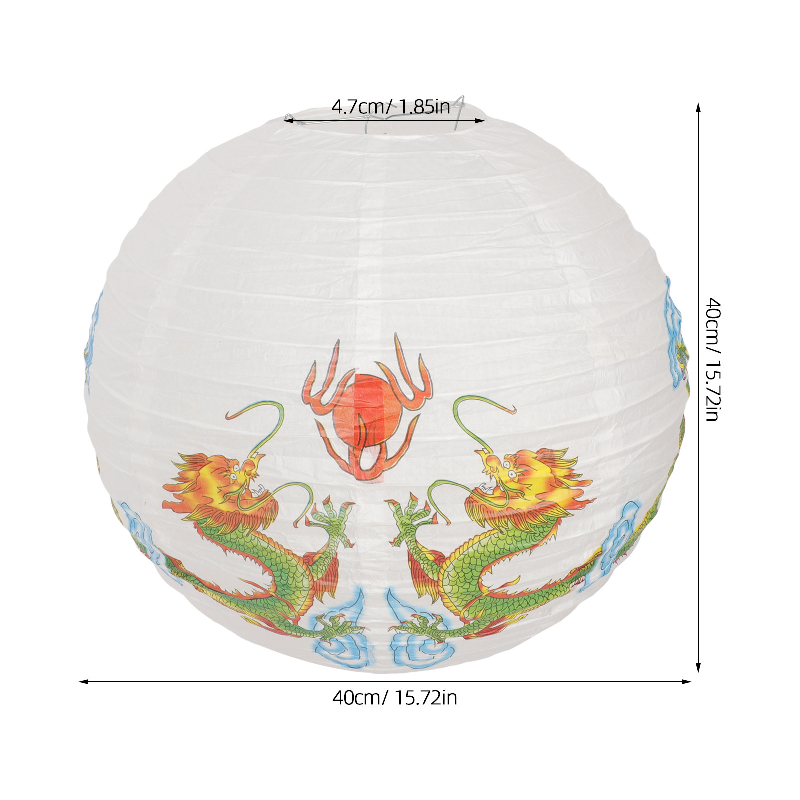 Japanese Style Dragon Pattern  - Japanese Lantern Paper のレビューと価格