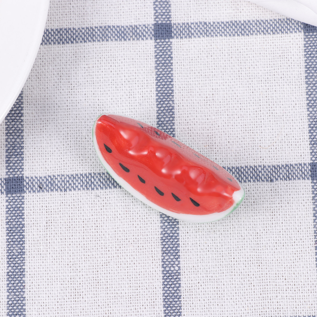 6Pcs Watermelon Shaped Ceramic - Chopstick Rest Ceramic のレビューと価格