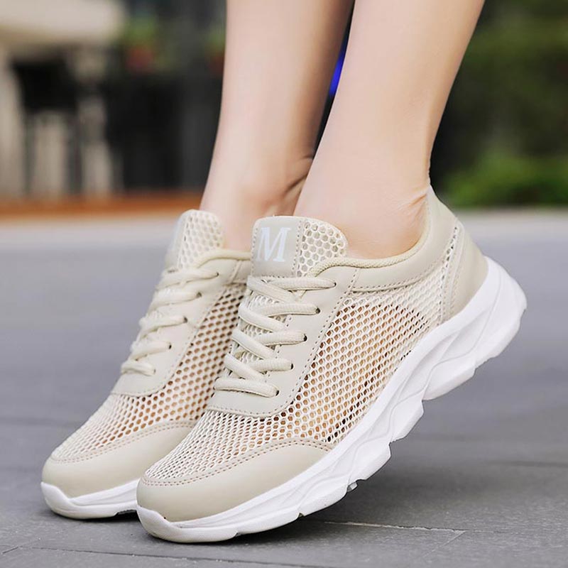 Summer Breathable Sneakers Wom - Japanese Minimalist Lifestyle Name のレビューと価格