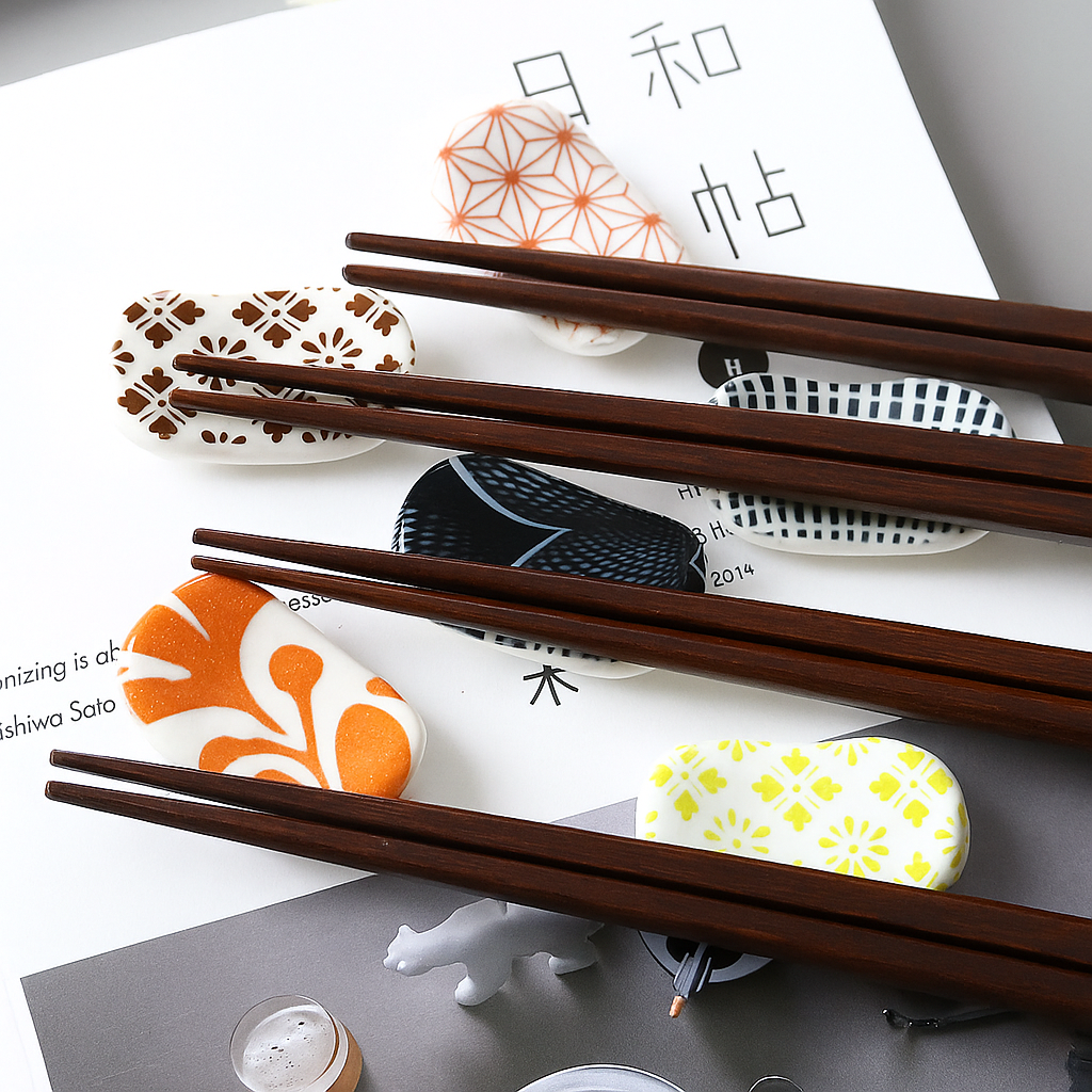 Japanese Style Chopsticks Spoo - Chopstick Rest Ceramic のレビューと価格