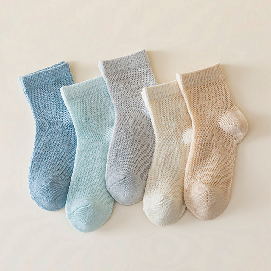 5 Pairs of Kidsren's Socks Pur - Japanese Girl Lifestyle のレビューと価格