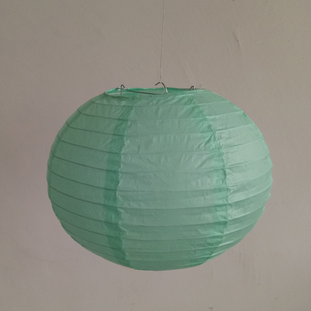20pcs Mint Green Paper Lantern - Japanese Lantern Paper のレビューと価格