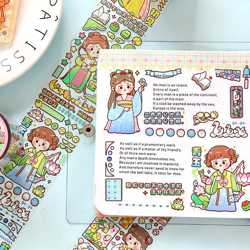 TIANZI 50mmx5m Scrapbooking St - Japanese Girl Lifestyle のレビューと価格