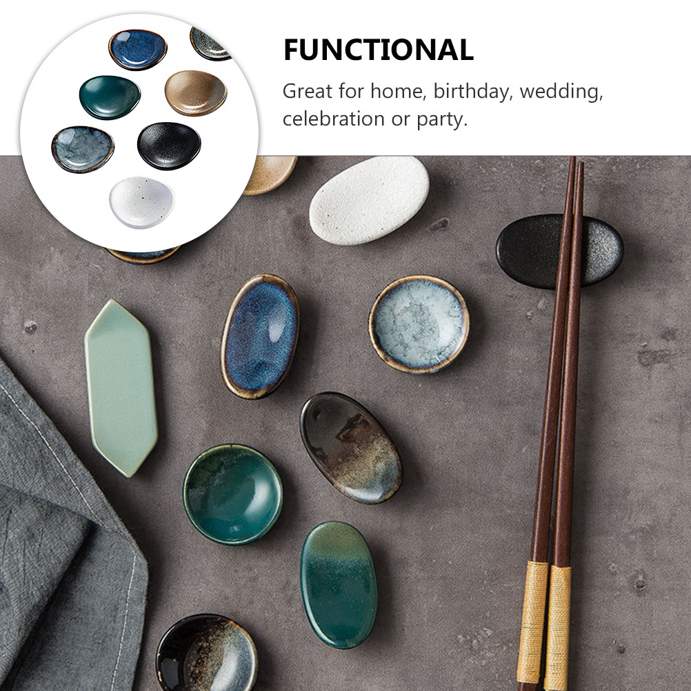 7Pcs Premium Ceramic Chopstick - Chopstick Rest Ceramic のレビューと価格