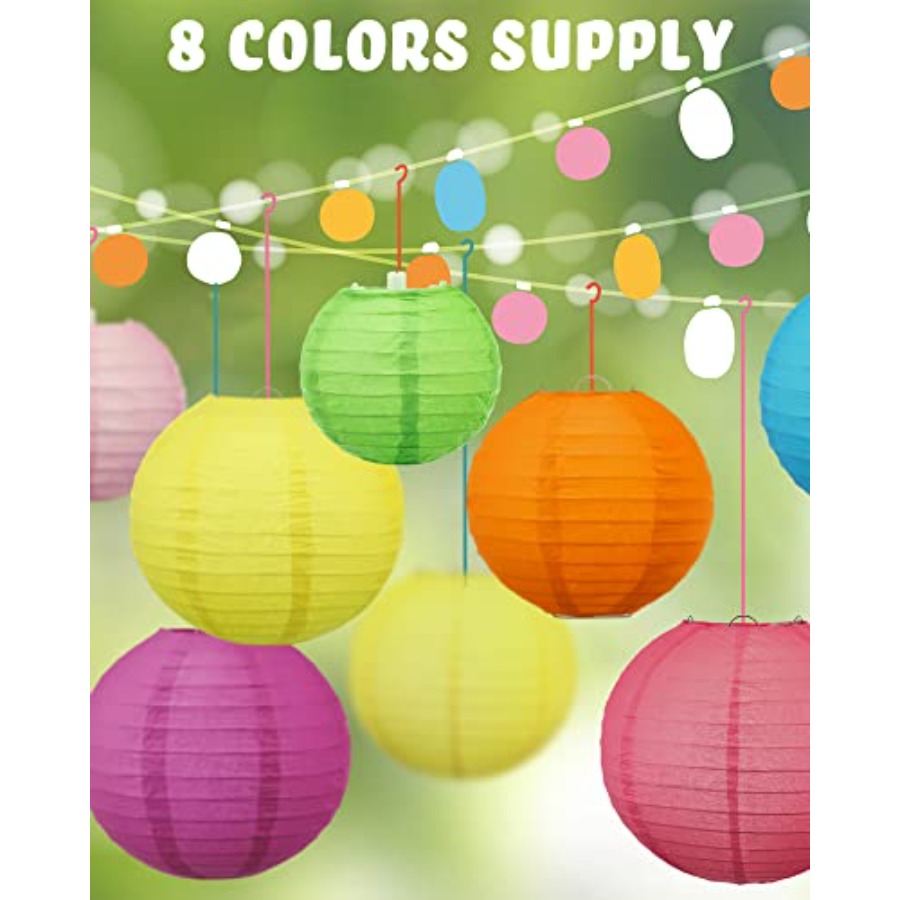 80 Pcs Paper Lanterns Chinese  - Japanese Lantern Paper のレビューと価格