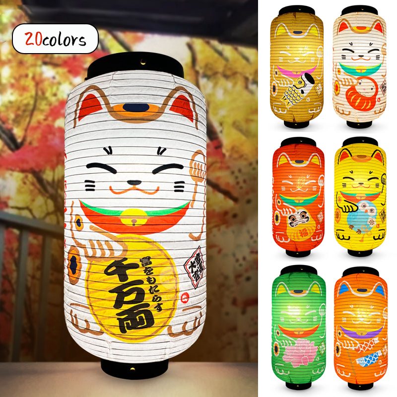 Japanese Style Lucky Cat Paper - Japanese Lantern Paper のレビューと価格