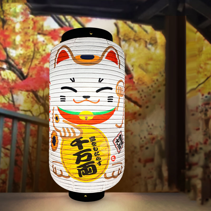 Japanese Style Lucky Cat Paper - Japanese Lantern Paper のレビューと価格