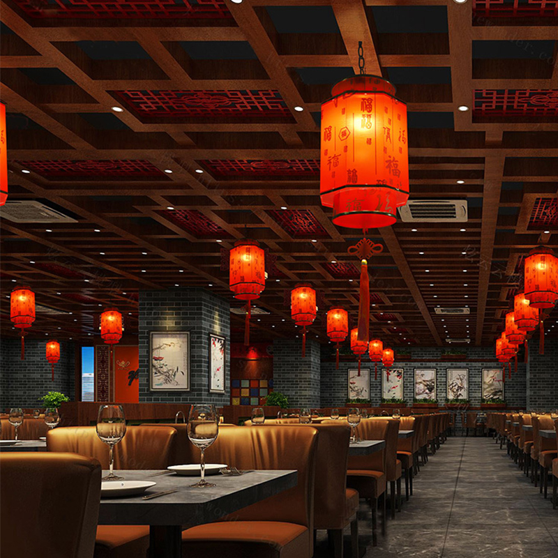 Chinese Red Lantern Chandelier - Japanese Lantern Paper のレビューと価格