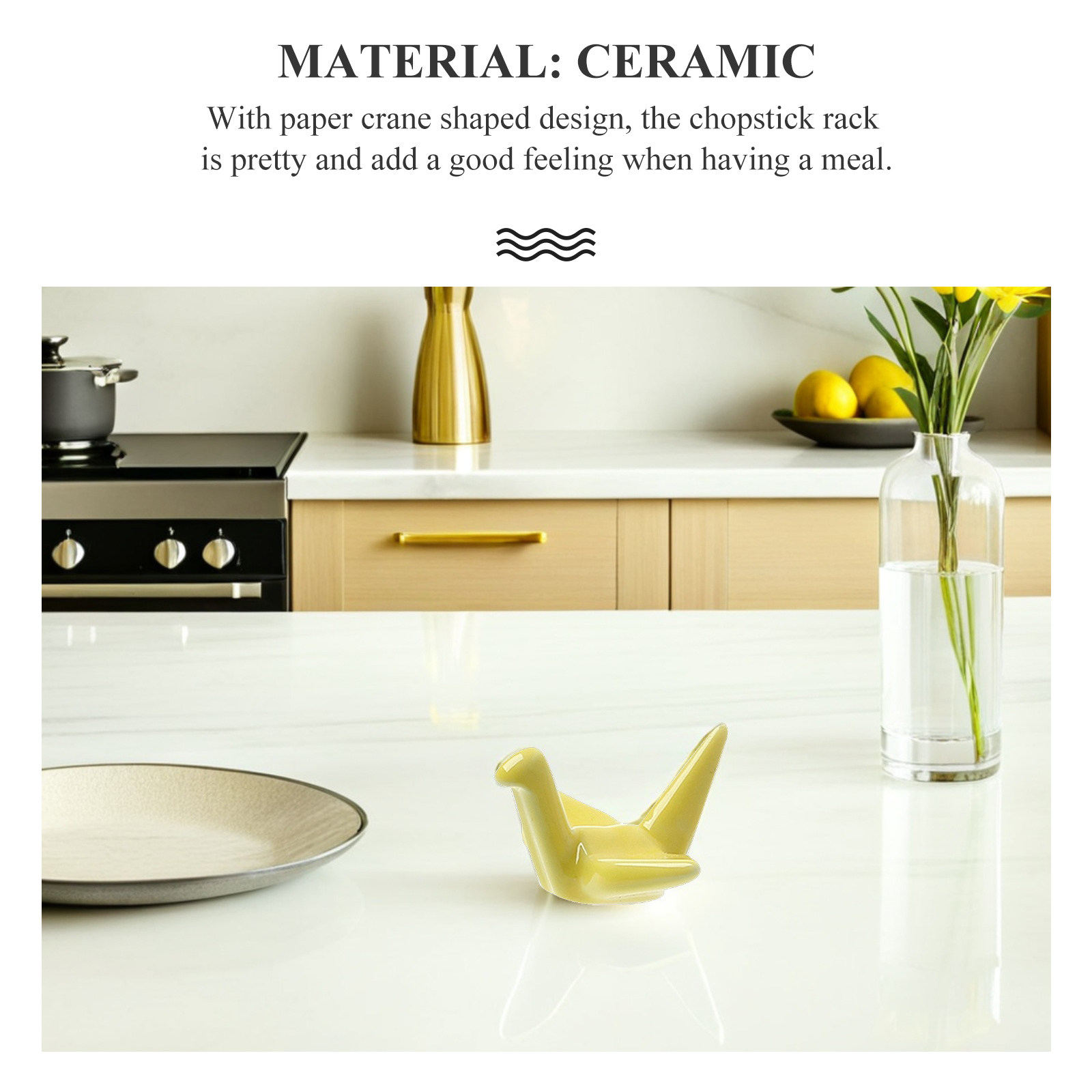 6Pcs Smooth Surface Ceramic Ch - Chopstick Rest Ceramic のレビューと価格